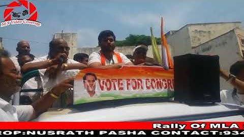 MLA SRI RV DEVARAJ SIR RALLY AFTER NOMINATION