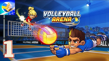 Volleyball Arena Spike Hard - Gameplay Walkthrough Part 1 (Android, iOS)