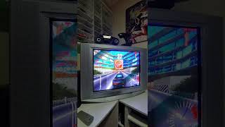 Screamer MS-DOS na TV KV-29FS140 via Vídeo Componente