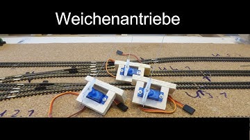 Modellbahn #1: Weichenantriebe selbst bauen | JG Modellbau |