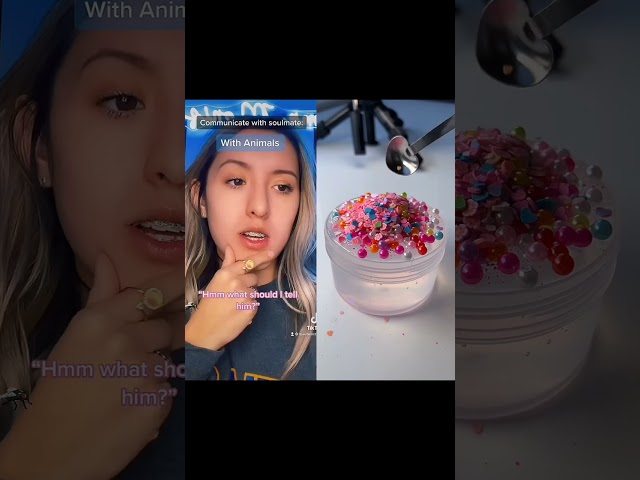ASMR Slime-@Autumnnmonique- #shorts #slime #story