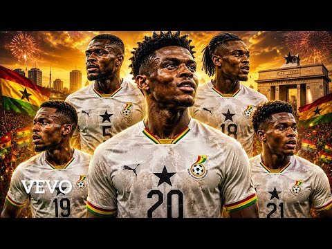 Black Stars Rise 🇬🇭⚽ | Ghana World Cup Anthem | One Nation, One Dream, One Glory