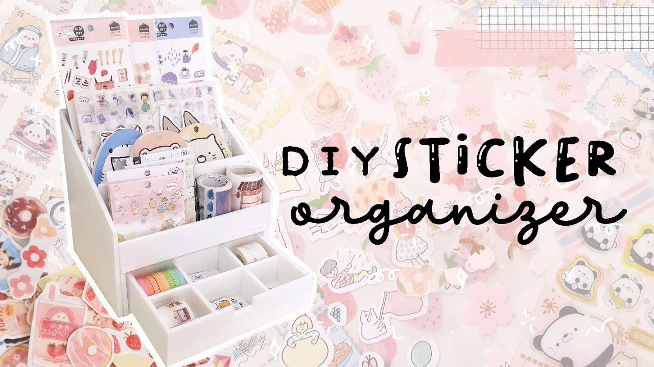 Sticker Binder!  Sticker Storage & Organization 