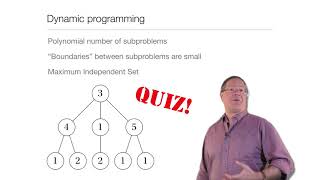 Computation in Complex Systems : Algorithms & Landscapes : Dynamic Programming Quiz