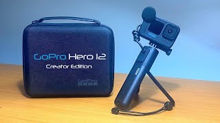 GoPro Hero 12 Creator Edition Unboxing + Motovlog Setup