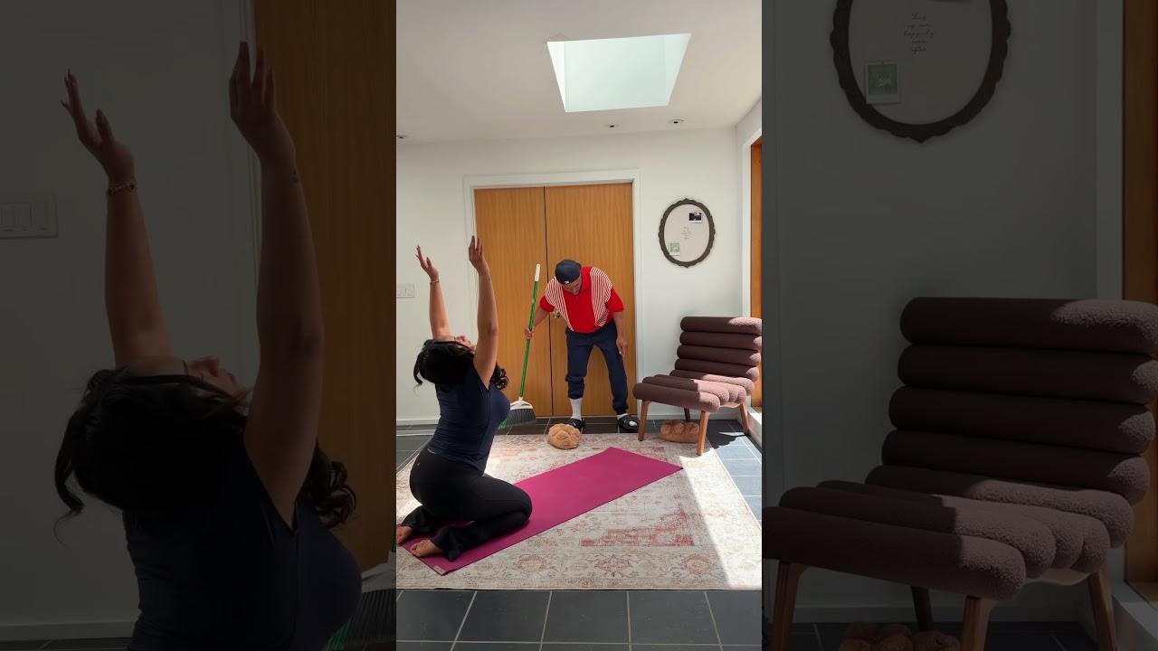 I wonder how long he’s waited to do this… #couple #comedy #husbandwife