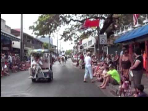 Lahaina, Maui 2010- Chapman Stick in a parade