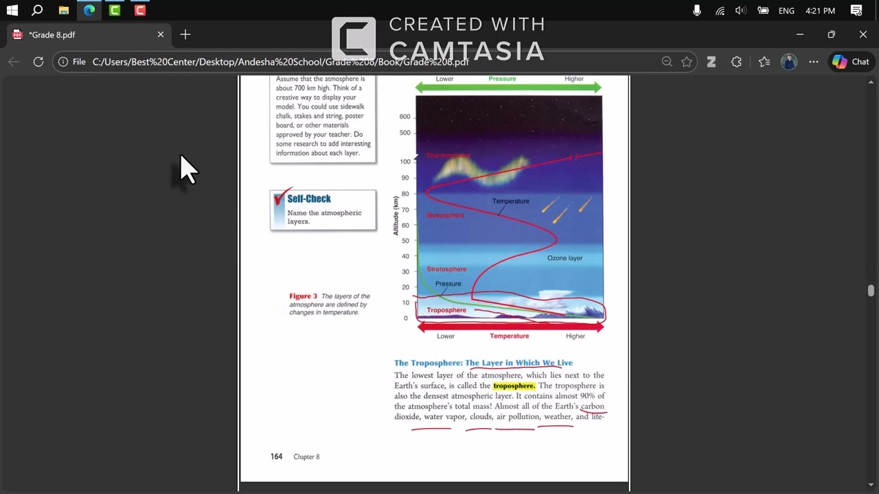 Science grade 8. Chapter 8 - Section 1 زانست پۆلی هەشت