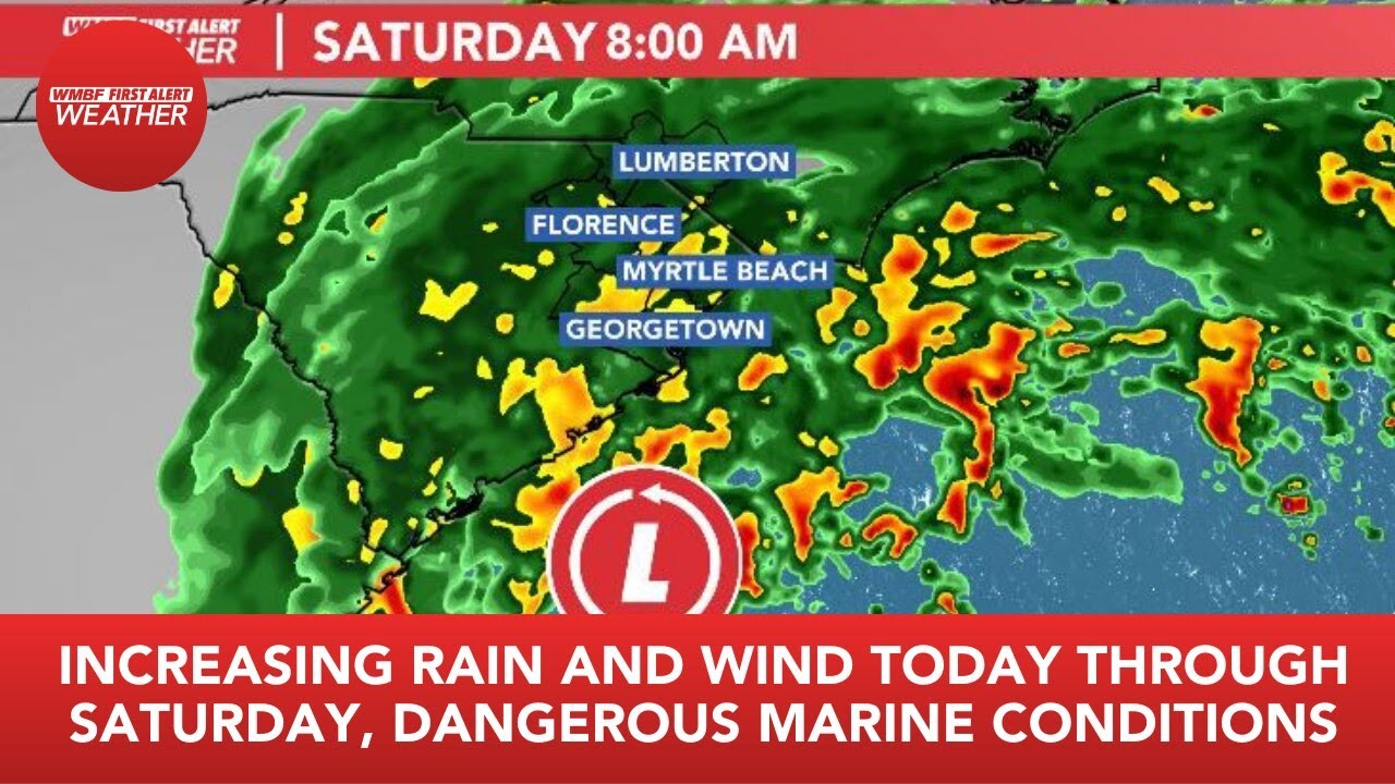 FIRST ALERT: Increasing rain and wind through Saturday - YouTube