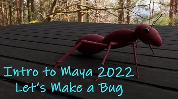 Intro to Maya 2022 - Video #3 - Materials and Rendering