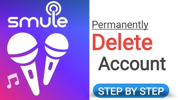 Delete your SMULE Account permanantly by oppo tech