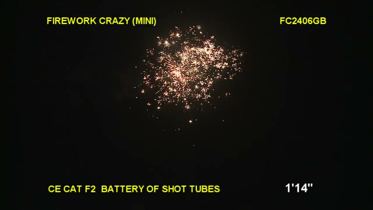 Firework Crazy Mini by Brothers Pyrotechnics UK