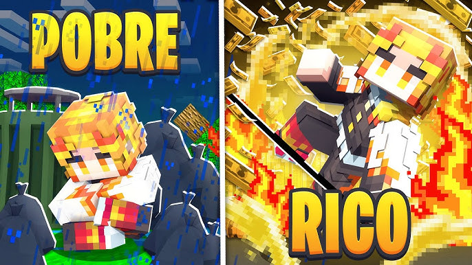 LABIRINTO DE RICO VS LABIRINTO DE POBRE #fifamobile #MINECRAFT #minec