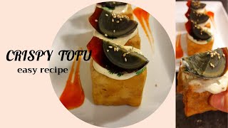 Crispy tofu - Simple recipe and delicious