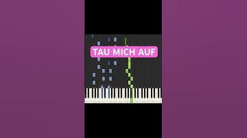 Thumbnail of Zartmann - Tau mich auf (Piano Tutorial)