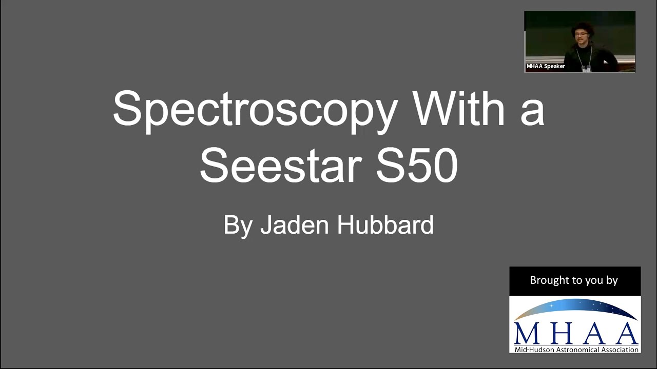 Спектроскопия с помощью прибора Seestar S50