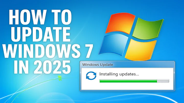 ✅ How To Install Windows 7 Updates in 2025 - Fix Error 80072EFE ✅