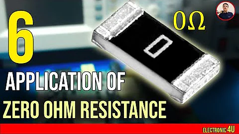 What happens if there is no zero-ohm resistor in the circuit?