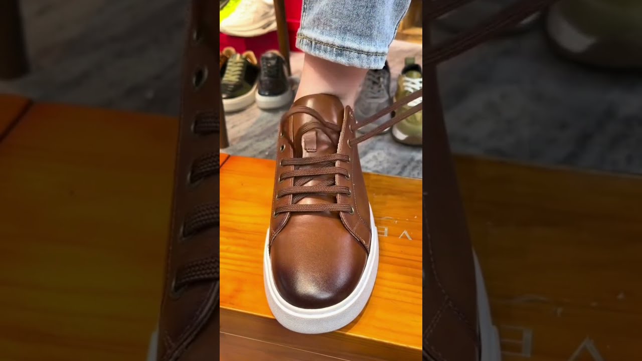 The Perfect Way To Lace Leather Sneakers Footcomfort Lacing Leathershoes Lacinghacks Shoelaces