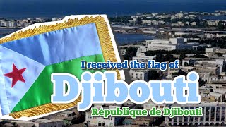 DJIBOUTI! I received the flag of Djibouti.