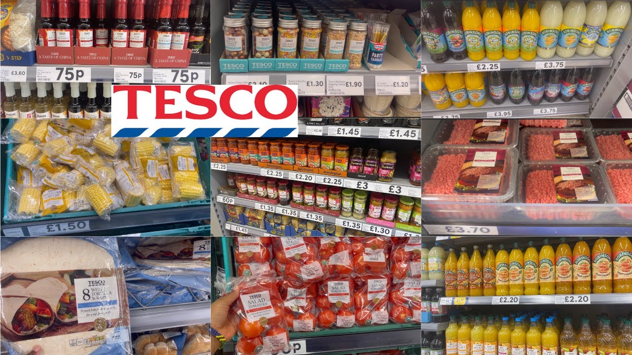 TESCO GROCERY STORE , NEW IN TESCO FOOD STORE, FOOD SHOPPING HAUL