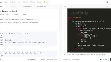 猩猩的乐园 Leetcode 1004 Max Consecutive Ones III
