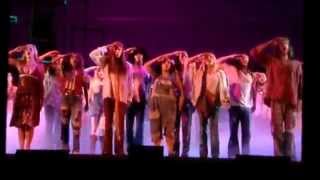 Second half of Three-Five-Zero-Zero closing night of Hair