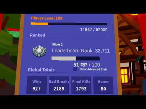 #1 HK Lowest Wins Pro in Roblox Bedwars