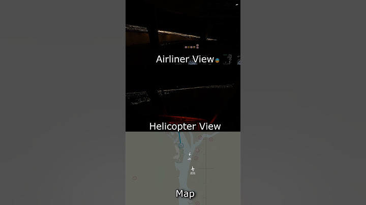 What The Pilots Could See in DC Collision - Simulation