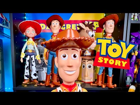Disney Parks Exclusive Woody Action Figure Review - YouTube
