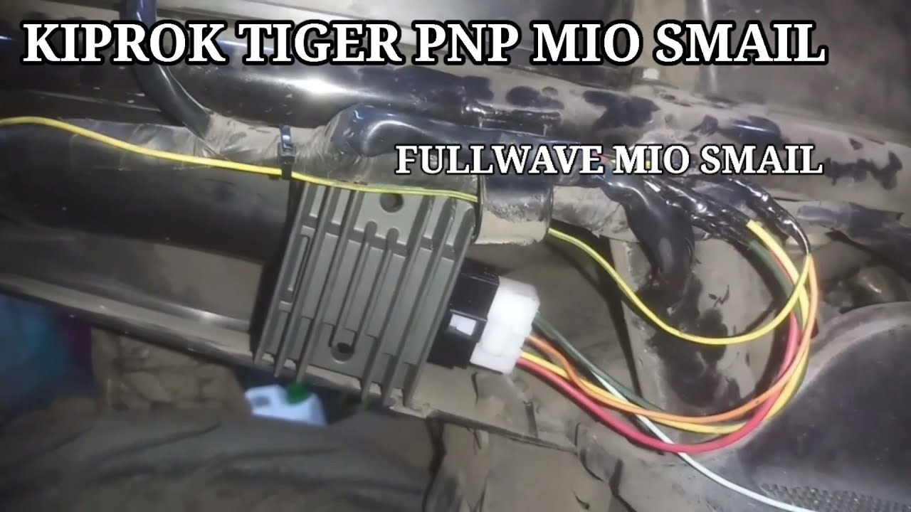 FULLWAVE MIO SMILE PAKE KIPROK TIGER || CARA RUBAH ARUS AC KE DC