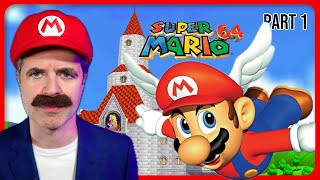 Xbox Player Plays Super Mario 64 - Part 1