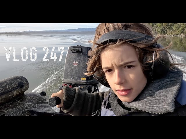 Josh James new zealand adventure VLOG 247  homesteading stuff and the factor of fluff catch n cook class=