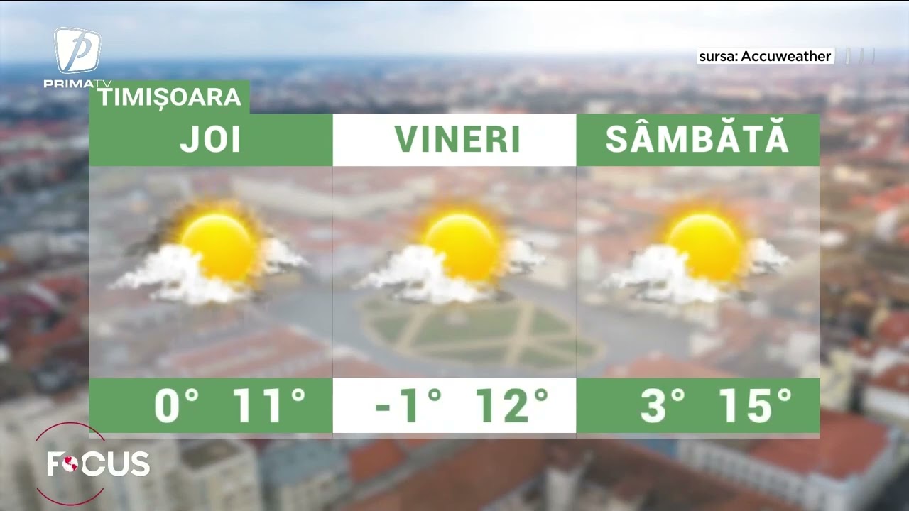 Meteo - 9 aprilie. Vremea se răcește și temperaturile ajung sub media perioadei