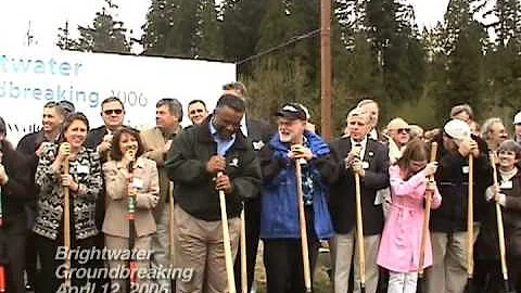 Ron Sims Brightwater Groundbreaking