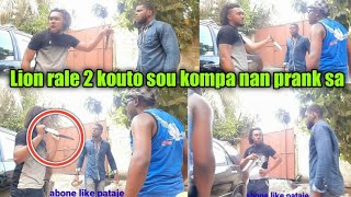 Lion rale 2 kouto sou kompa paskel sere machine li an(prank)