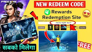 FREE FIRE REDEEM CODE TODAY 24 APRIL REDEEM CODE FREE FIRE | FF REDEEM CODE TODAY 24 APRIL