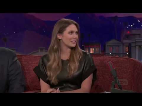 Элизабет Олсен (Elizabeth Olsen) матерится по-русски в прямом эфире!