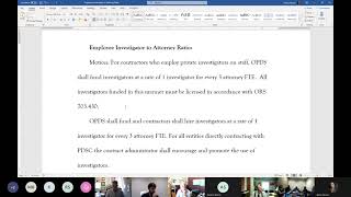 August 4, 2021 - OPDS Contracting Model Enhancement Workgroup Meeting Recording
