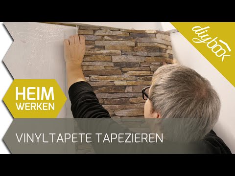 Video: So Kleben Sie Vinyltapeten Auf Papier: Schritt Für Schritt Anleitung Mit Fotos Und Videos