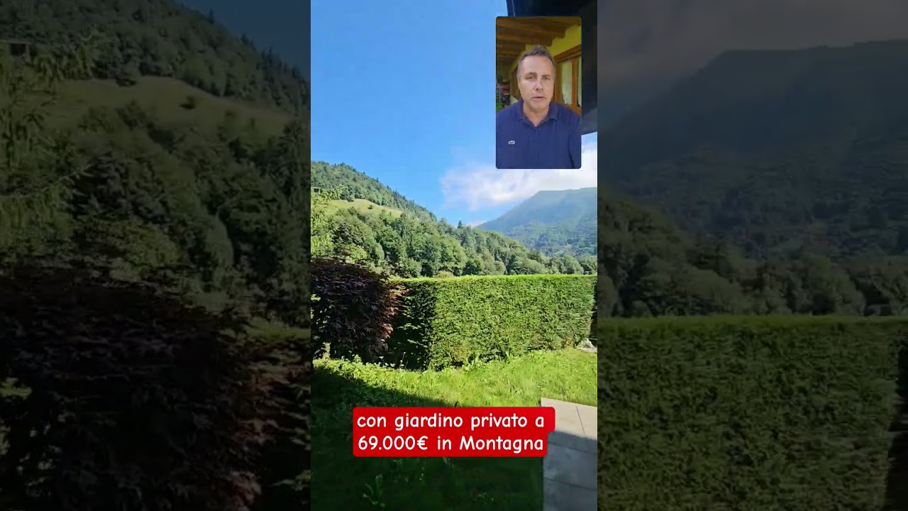 Anticipazione diretta da appartamento con grande giardino privato in Montagna a 69.000 euro #home