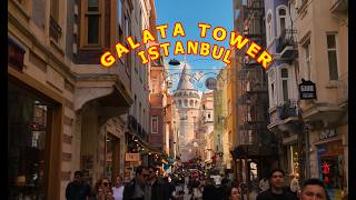 Galata Tower Bereketzade  Beyoglu İstanbul turkiye