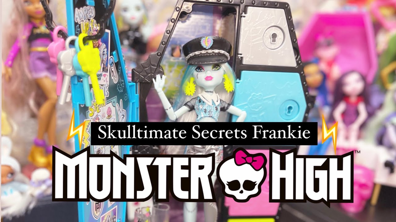 Monster High Skulltimate Secrets Frankie unboxing and review! YouTube