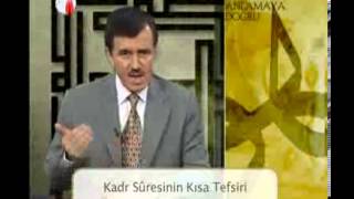 Kadr Sûresi   Davut Aydüz Tefsir Video)
