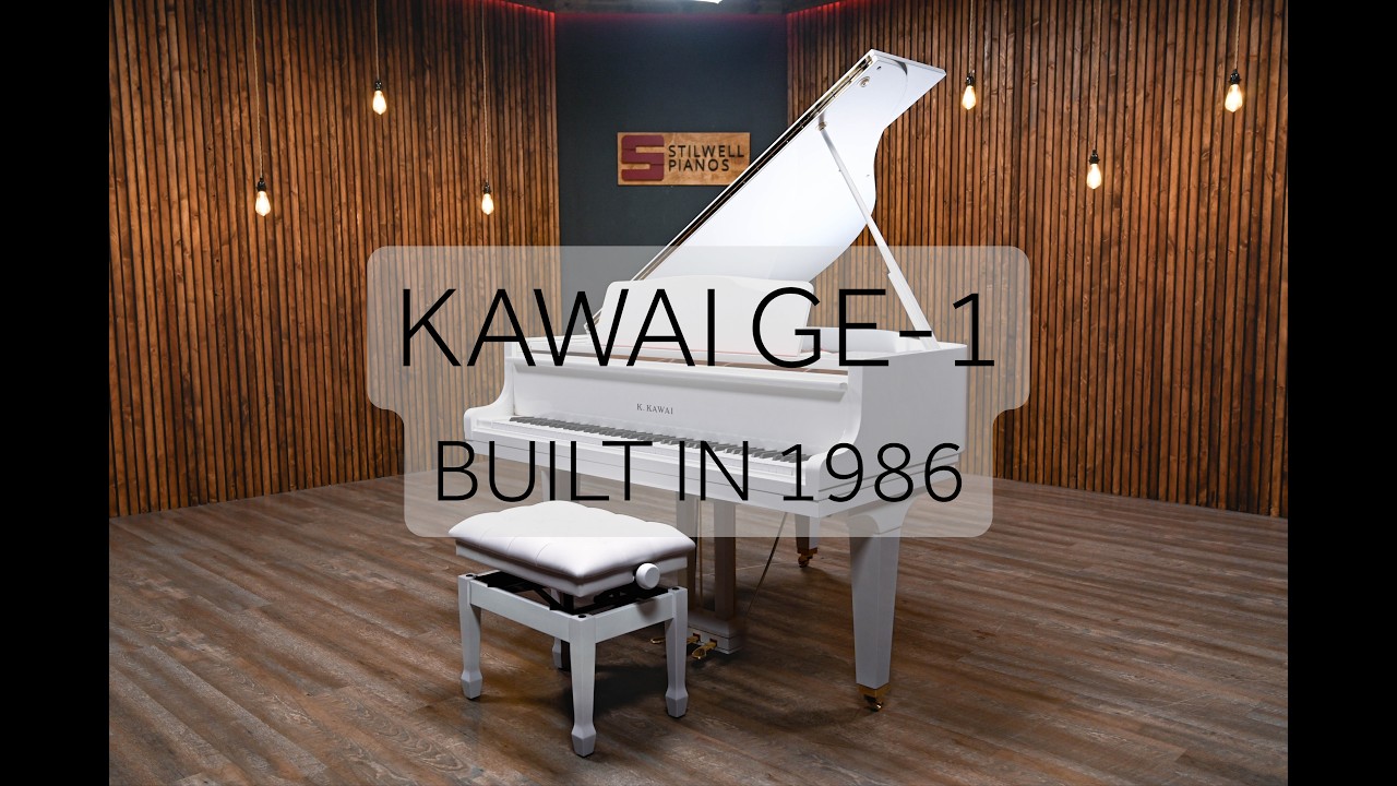 Kawai GE-1 (1986) - YouTube