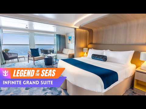 Legend of the Seas Infinite Grand Suite walkthrough tour