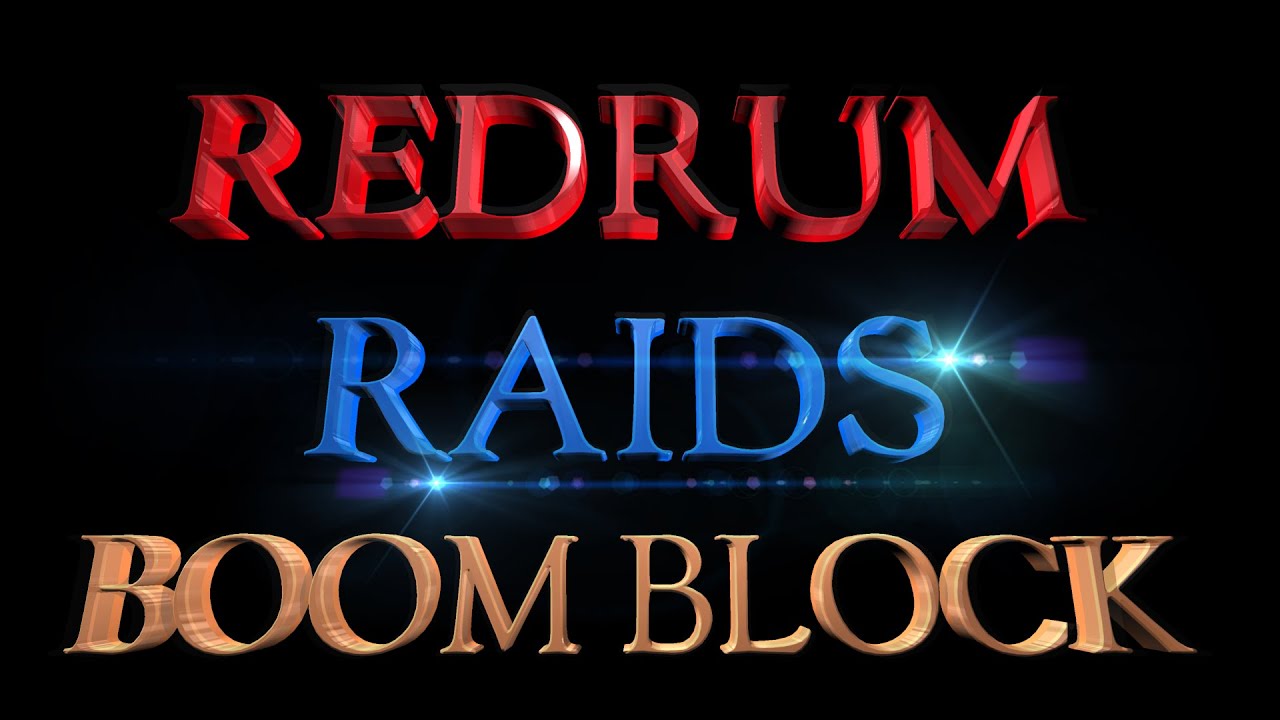 RedRum Raids BoomBlock | hub.mc-complex.com - YouTube
