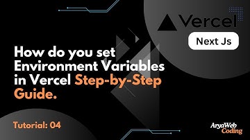 How do you set environment variables in Vercel? #coding @VercelHQ #react #next #2024
