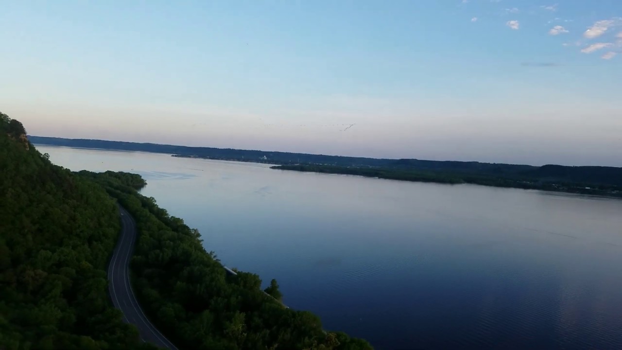 Mississippi Flyway Canada Geese Maiden Rock Bluff, WI YouTube