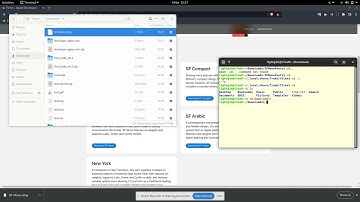 How to install SF font for linux ?